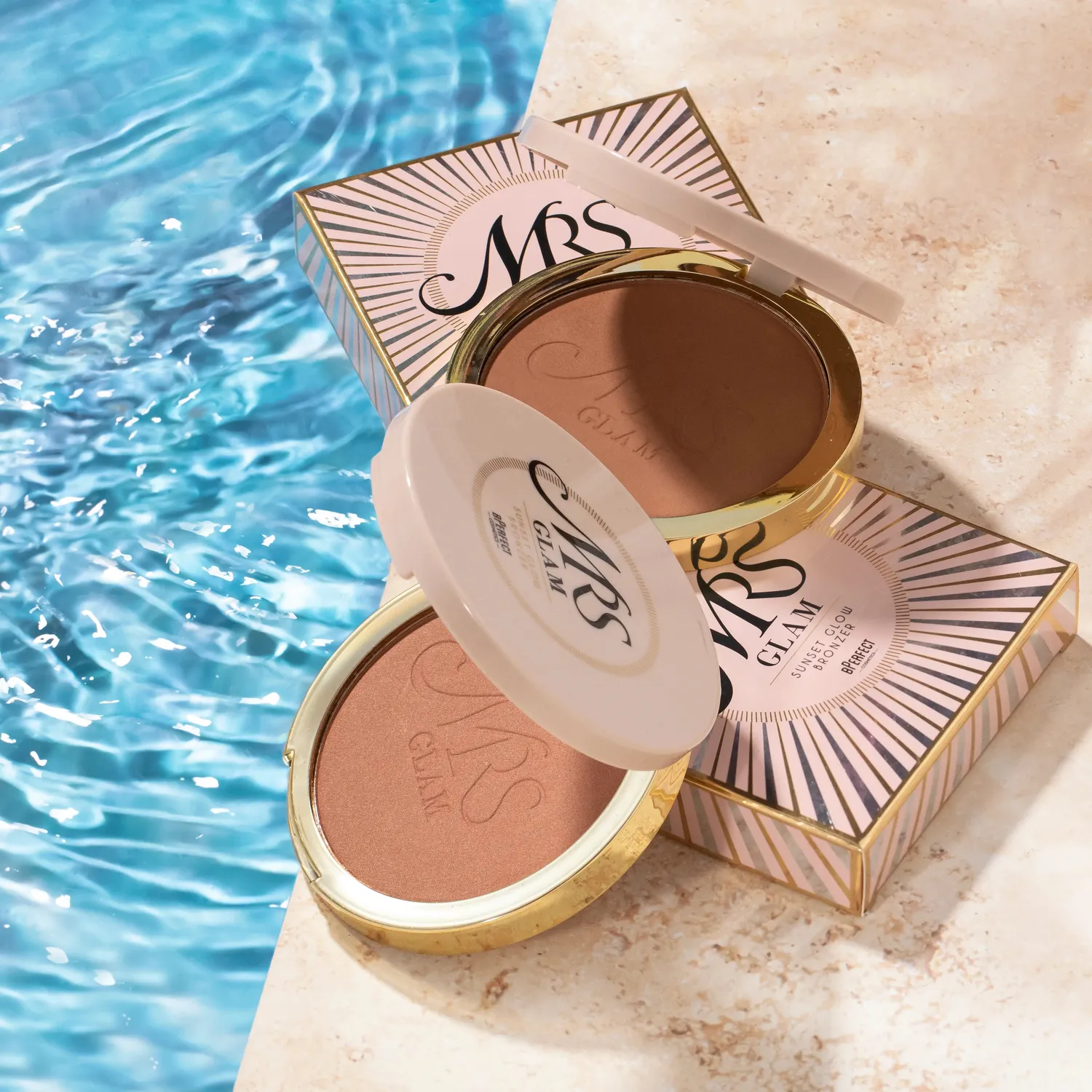 BPerfect Mrs Glam Sunkissed Bronzer Sunset 25g