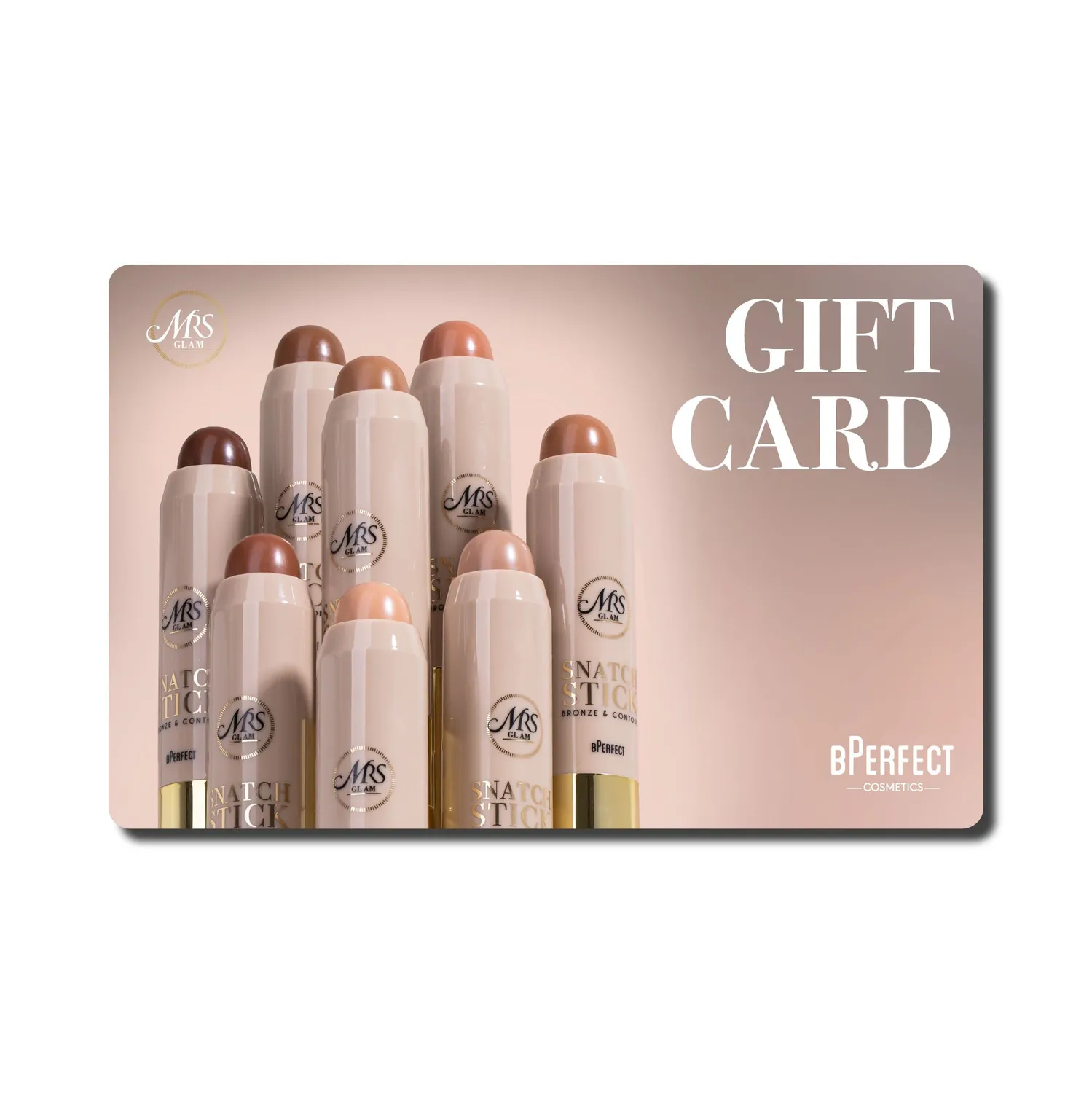 Mrs Glam E-Gift Card cadeaukaart digitaal beauty