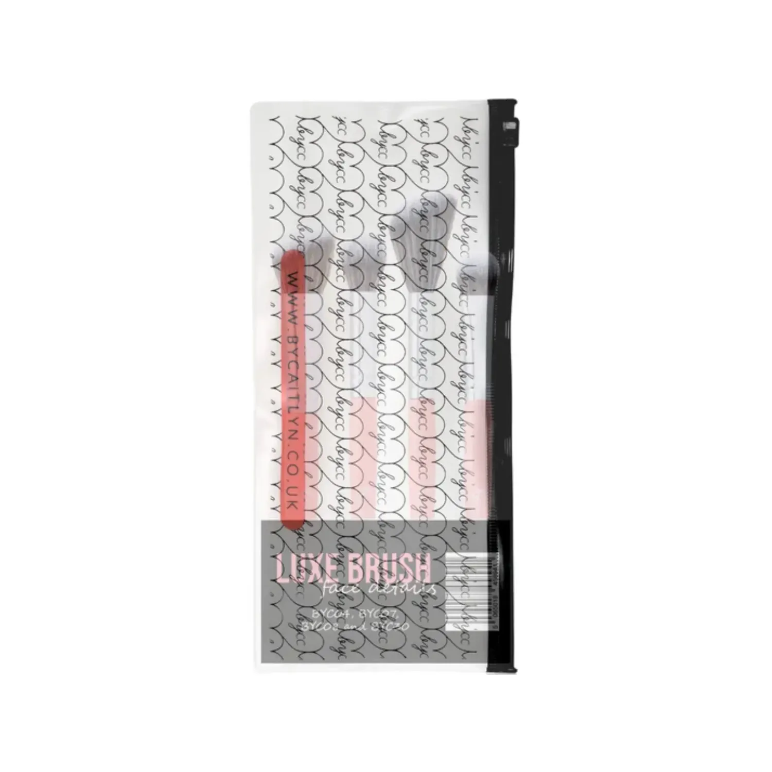 BPerfect BYCC Face Details Luxe Brush Set kwastenset 4 stuks