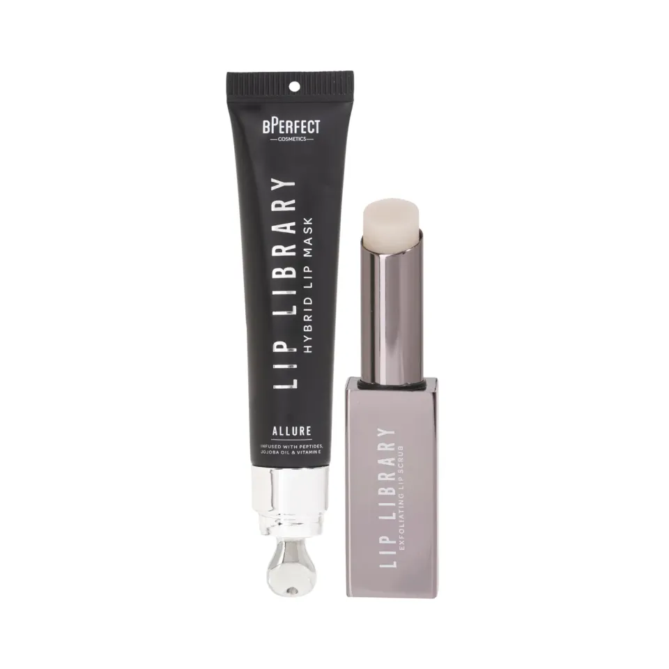 BPerfect Lip Library Lip Care Set scrub + masker