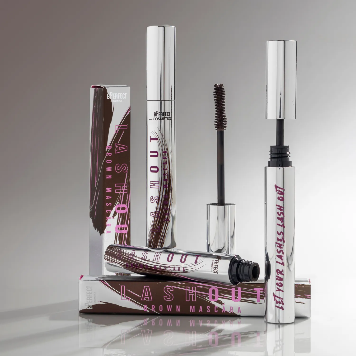 BPerfect Lashout Mascara 8ml Zwart Hydraterend Volume