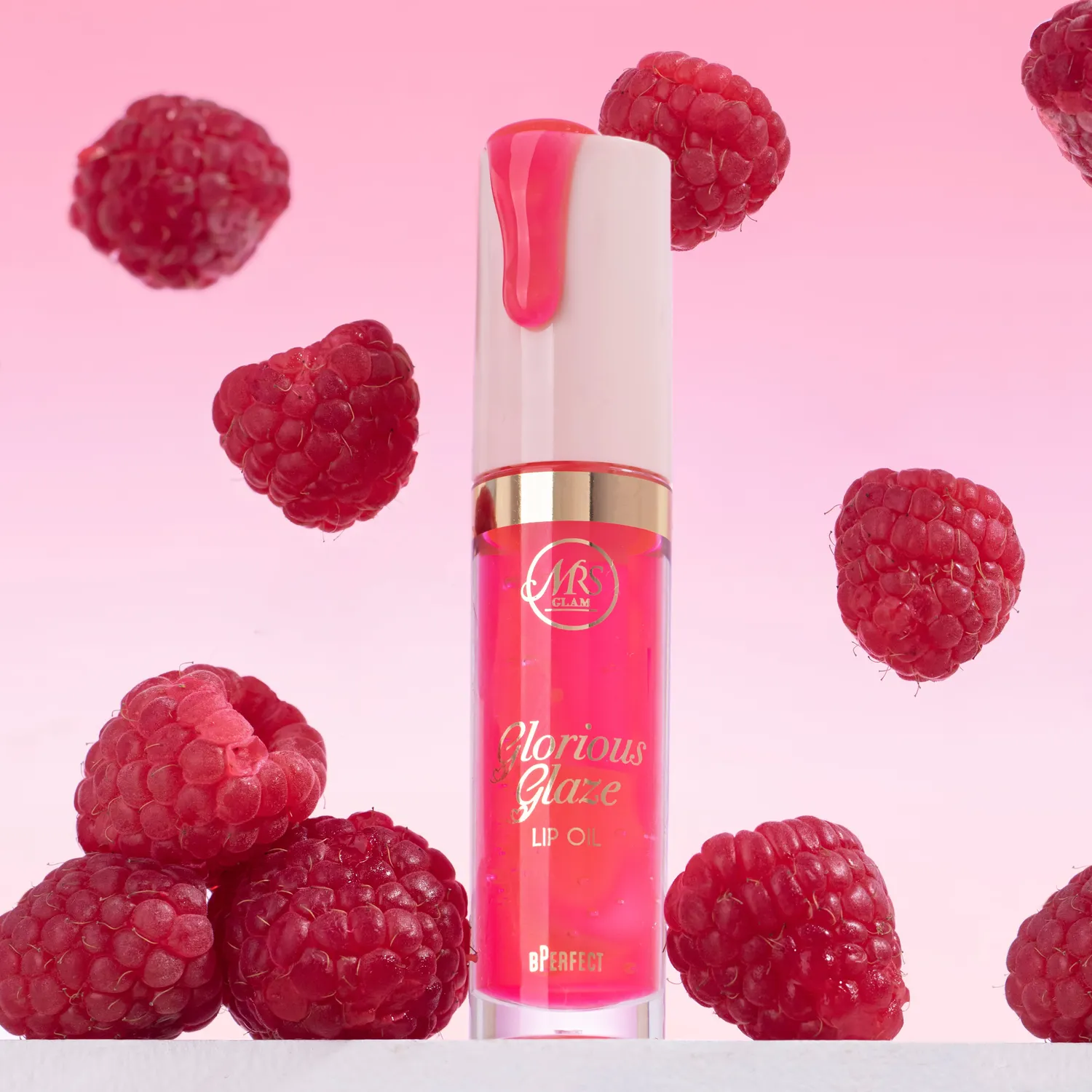 BPerfect Mrs Glam Glorious Glaze lipolie trio glanzend 3 stuks