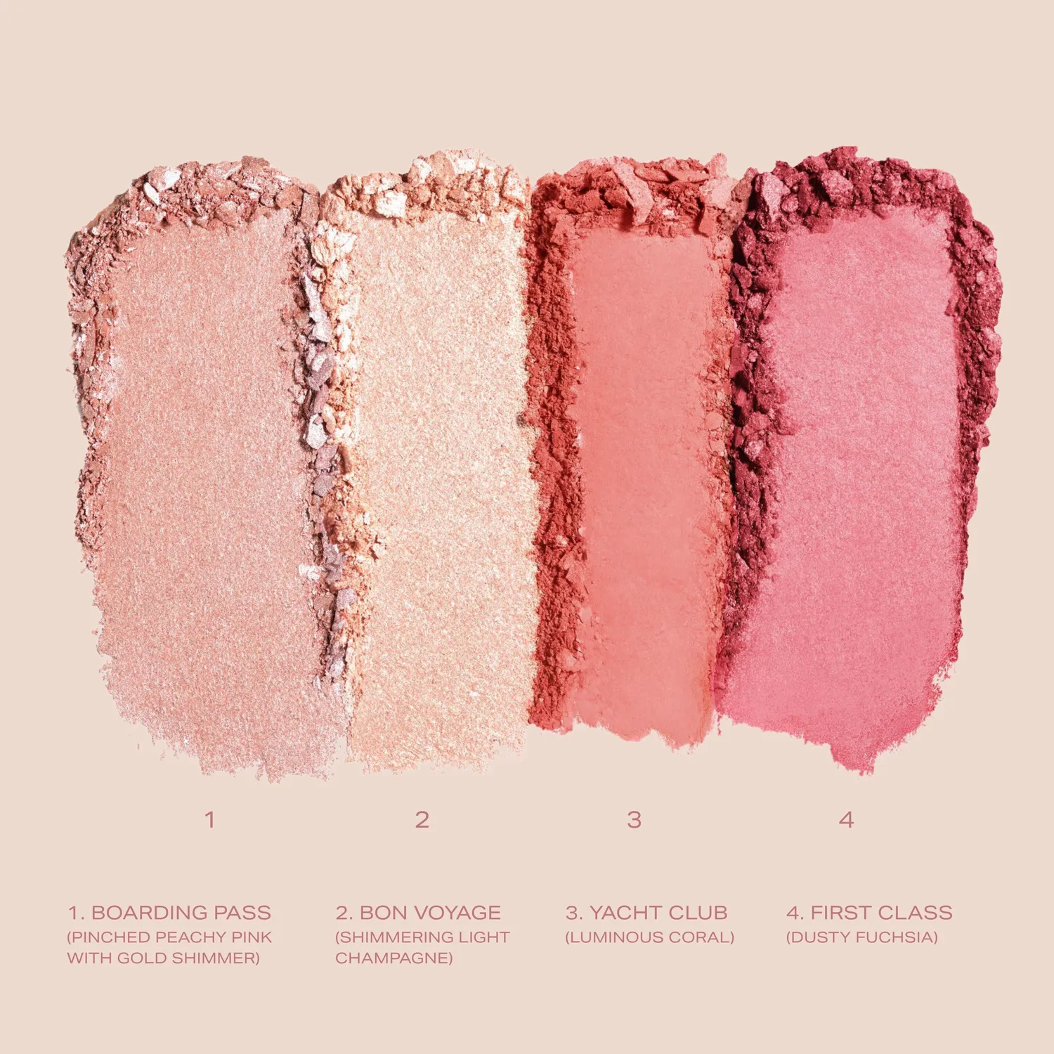 Youngblood Weekender I Palette gezichtspalet 13 kleuren stralend