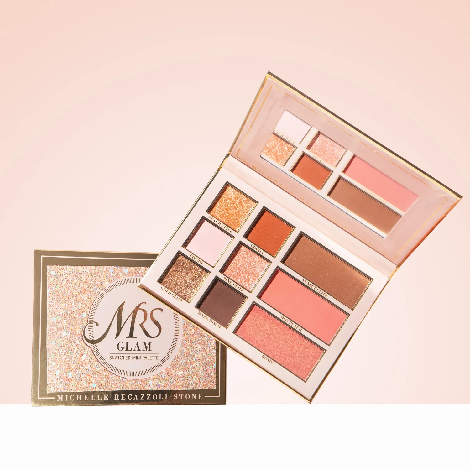BPerfect Mrs Glam Snatched Mini palette 22g