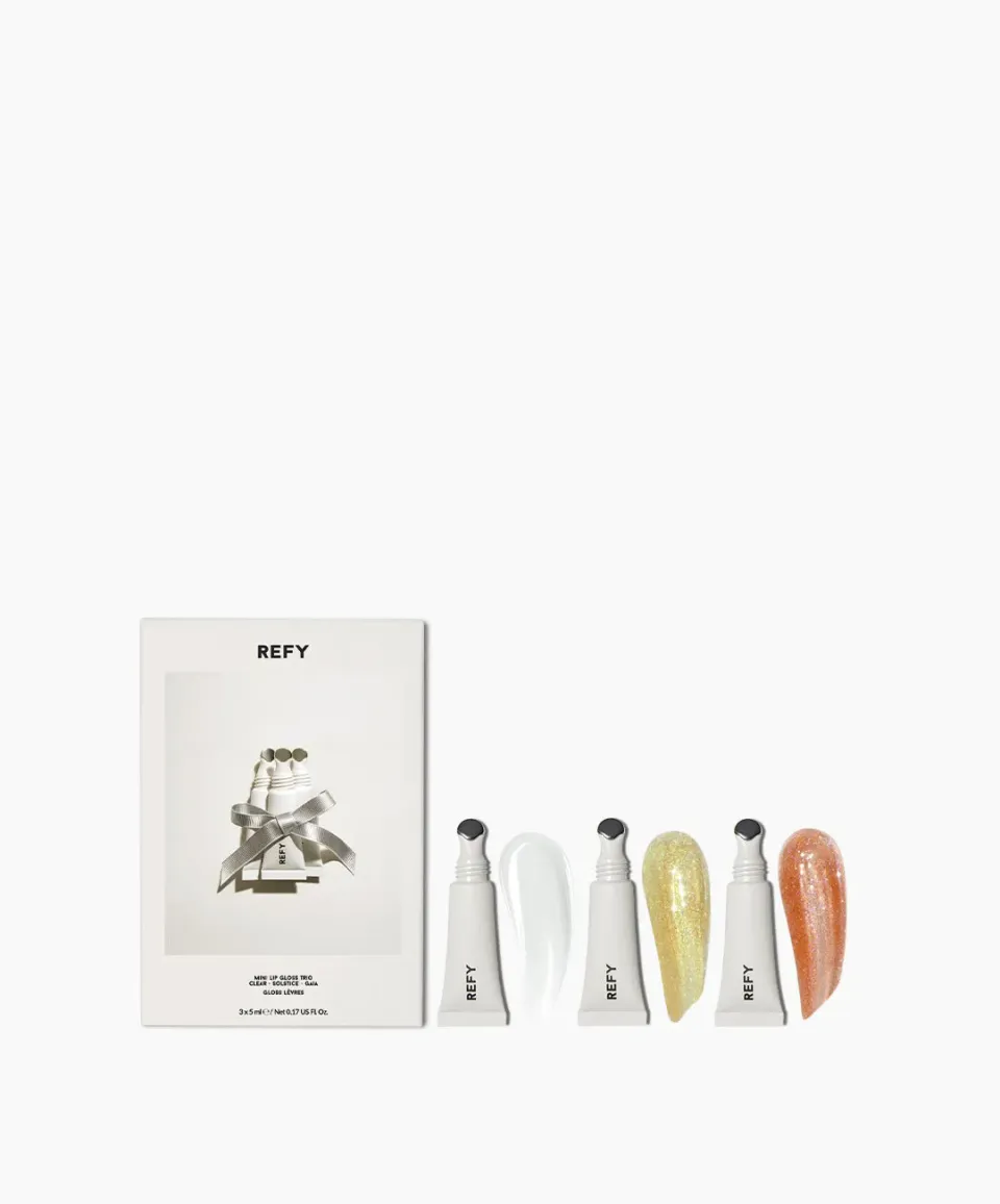 REFY Mini Shimmer Lip Gloss Trio lipglossset 3 stuks