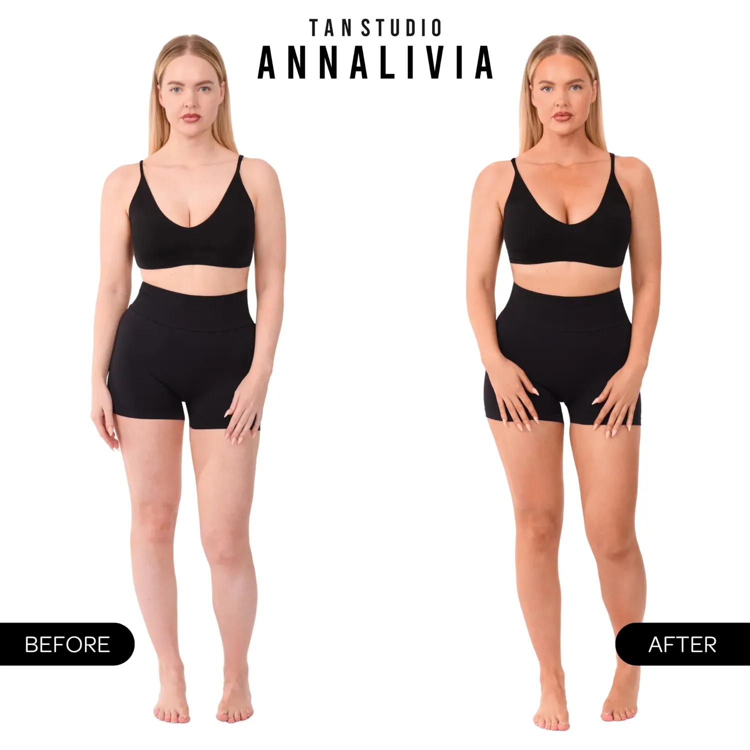 BPerfect Tan Studio Annalivia tanning milk 200ml golden olive