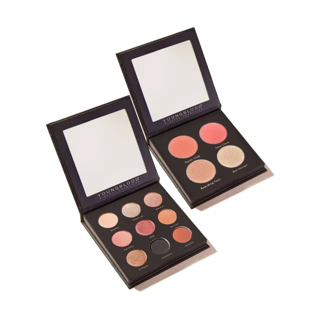Youngblood Weekender I Palette gezichtspalet 13 kleuren stralend