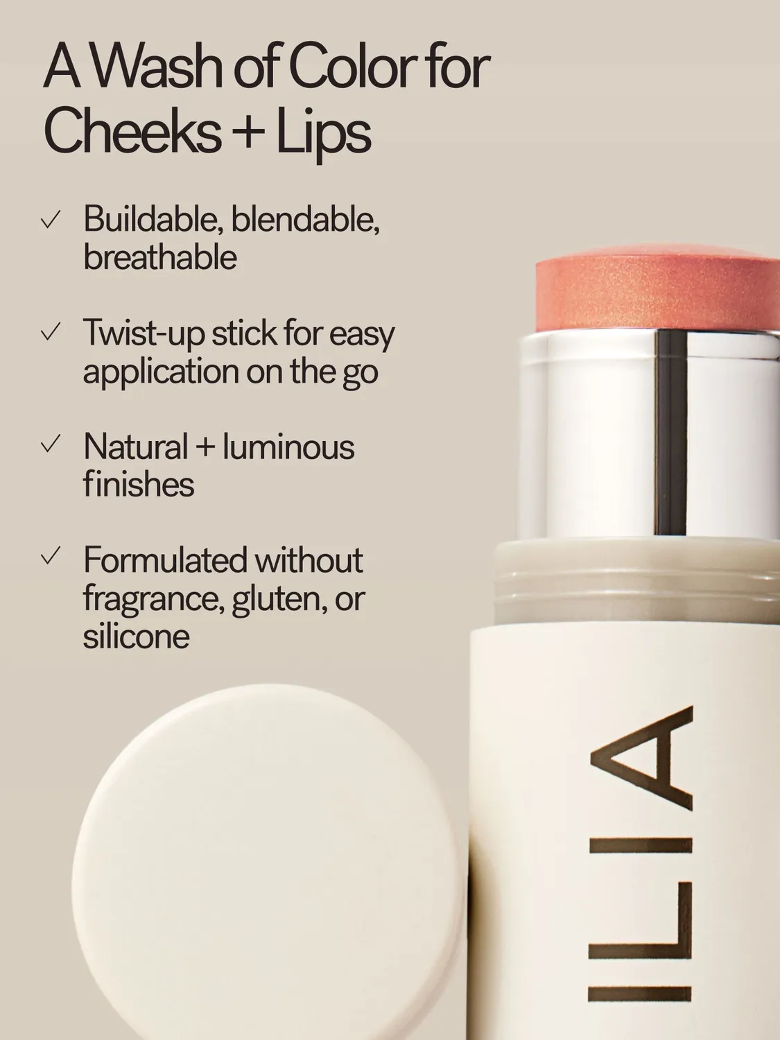 ILIA SPF-and-Go Makeup Edit make-upset SPF50 3-delig