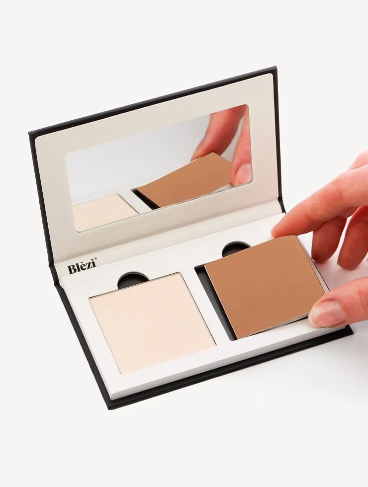 Blezi Bronzer Refill bronzer 10 Natural Matte waterproof