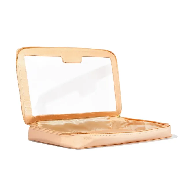 BPerfect Mrs Glam Luxurious Peach make-up tas perzik