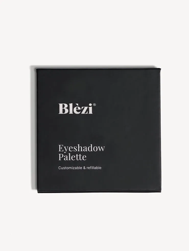 Blezi Eyeshadow Palette oogschaduwpalet zwart 4 vakjes