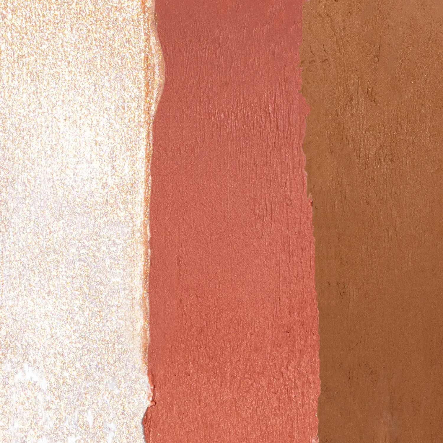BPerfect Shaded Cream Face Trio palette Light stralend