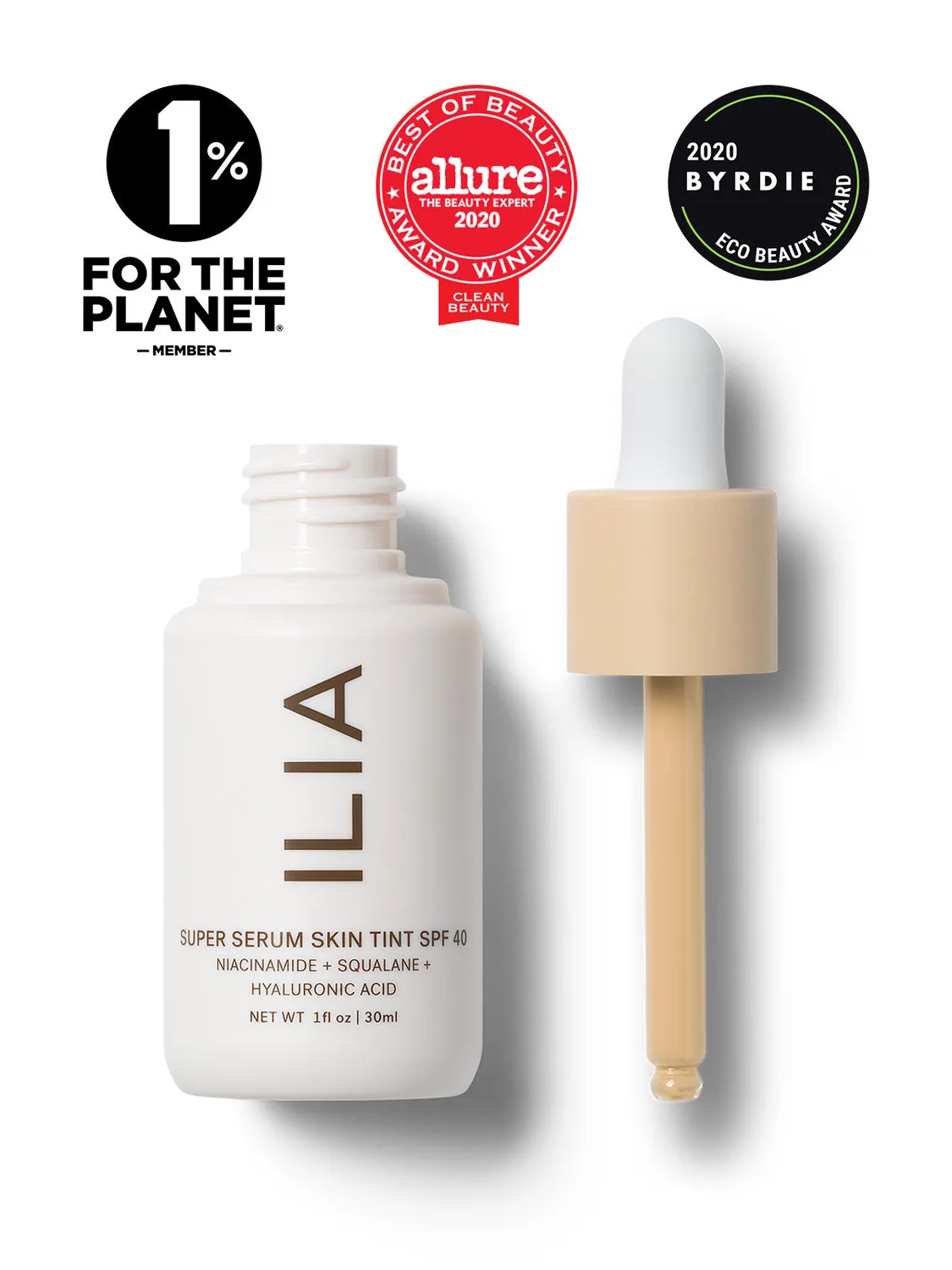 ILIA Super Serum Skin Tint SPF 40 foundation Rendezvous ST1
