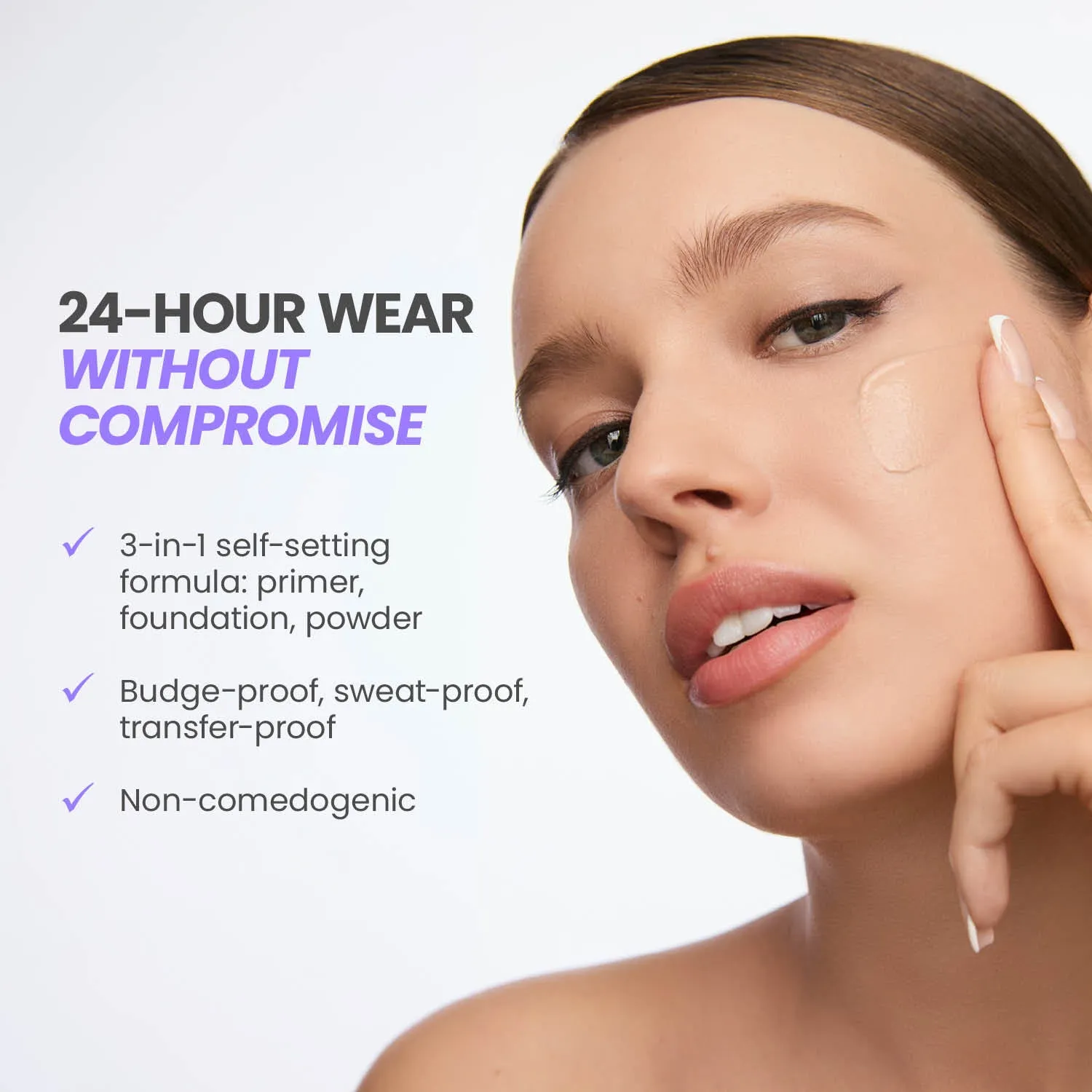 Wonderskin Hyper Bond Serum Foundation Muse neutraal