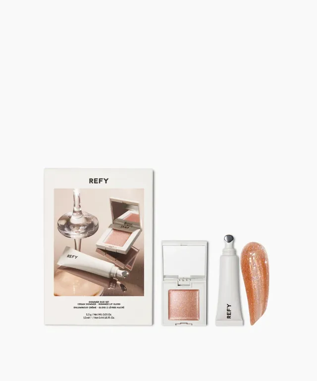 REFY Shimmer Duo Set shimmerset Solstice glans