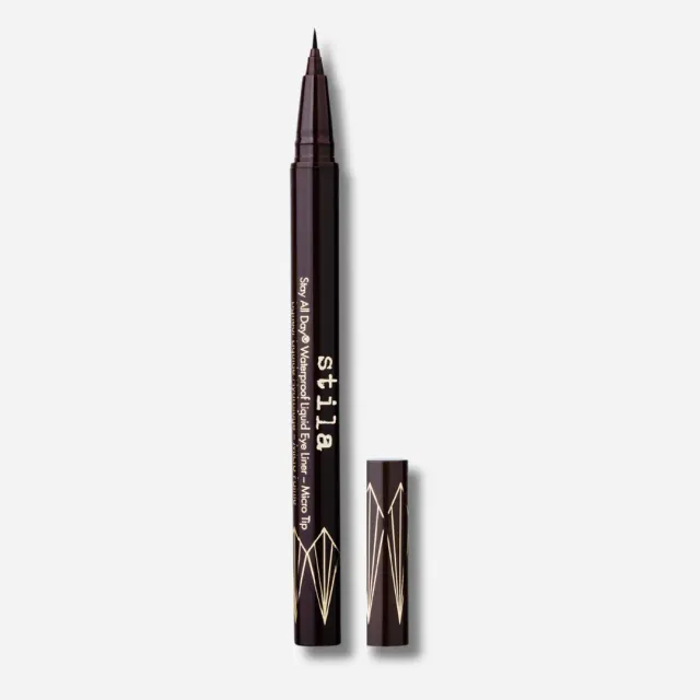 Stila Stay All Day liquid eyeliner Micro Tip Intense Black satijn