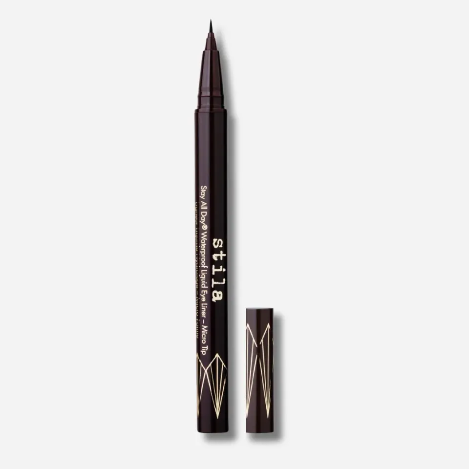 Stila Stay All Day liquid eyeliner Micro Tip Intense Black satijn