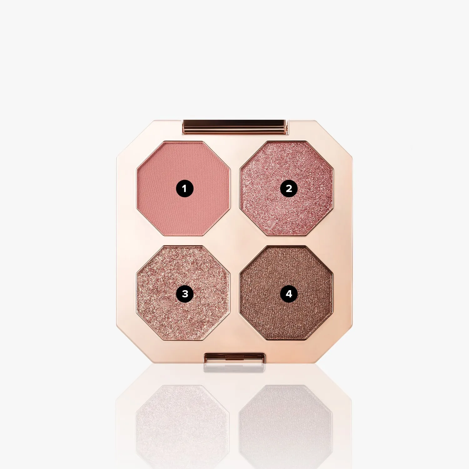 DEAR DAHLIA Dream Velvet Oogschaduwpalette Moonlit Desert stralend
