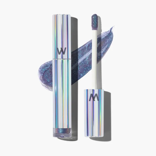 Wonderskin Wonder Blading Top Gloss Blue Glitter glanzend