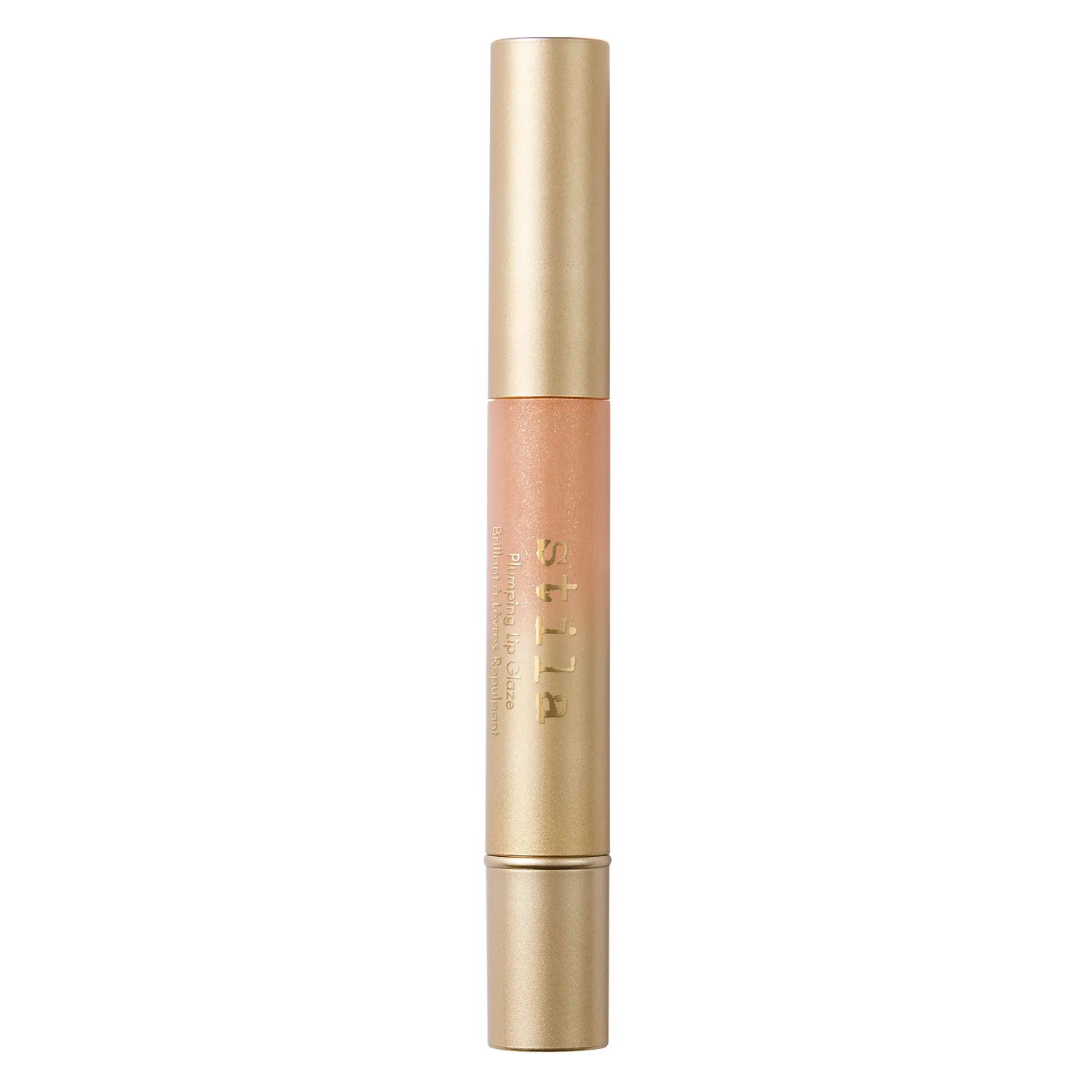 Stila Plumping Lip Glaze lipgloss Kitten shimmer nude
