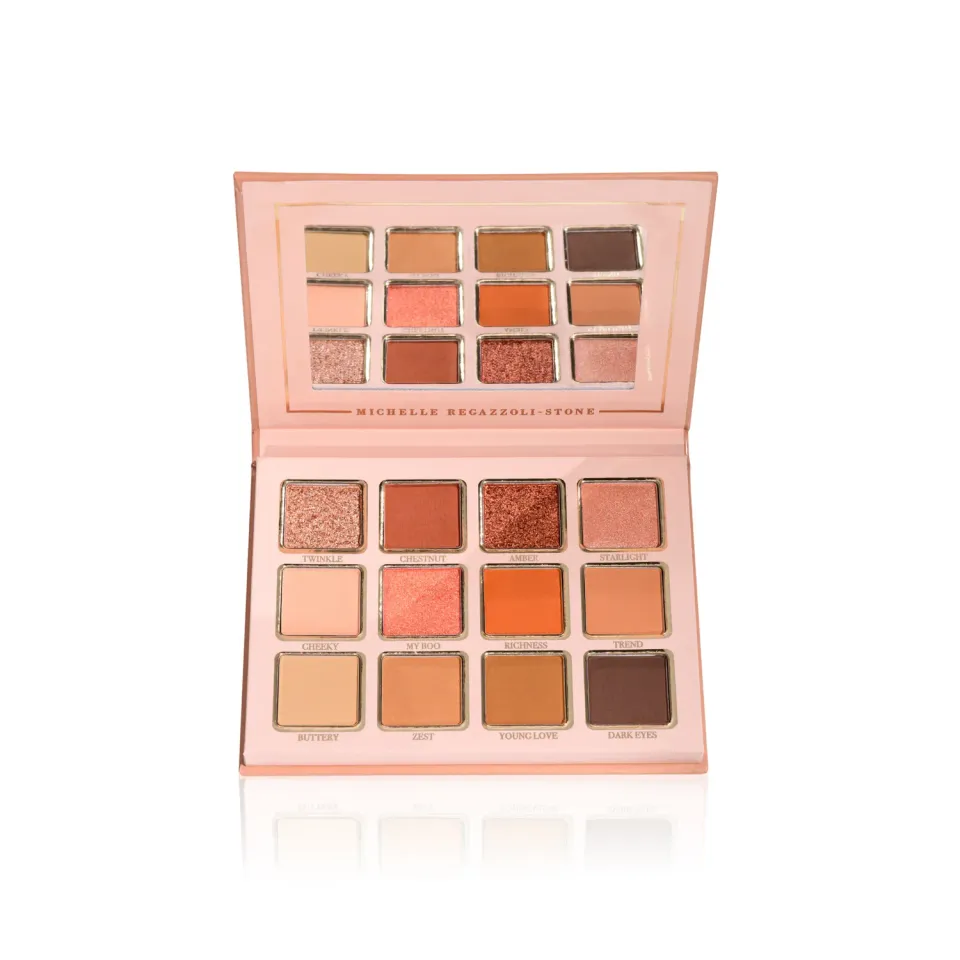 Mrs Glam Showstopper Elite oogschaduwpalette 12 kleuren