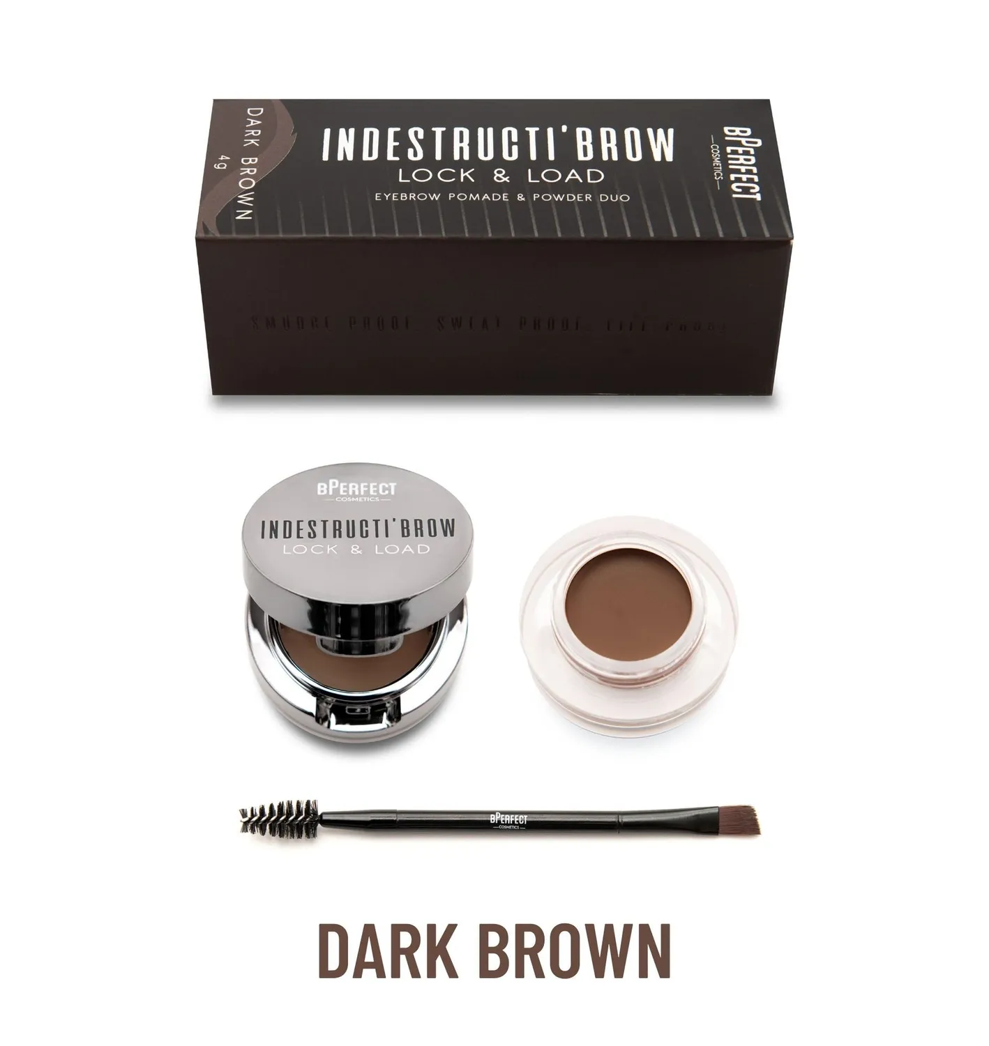 BPerfect IndestructiBrow wenkbrauwset pomade poeder complete