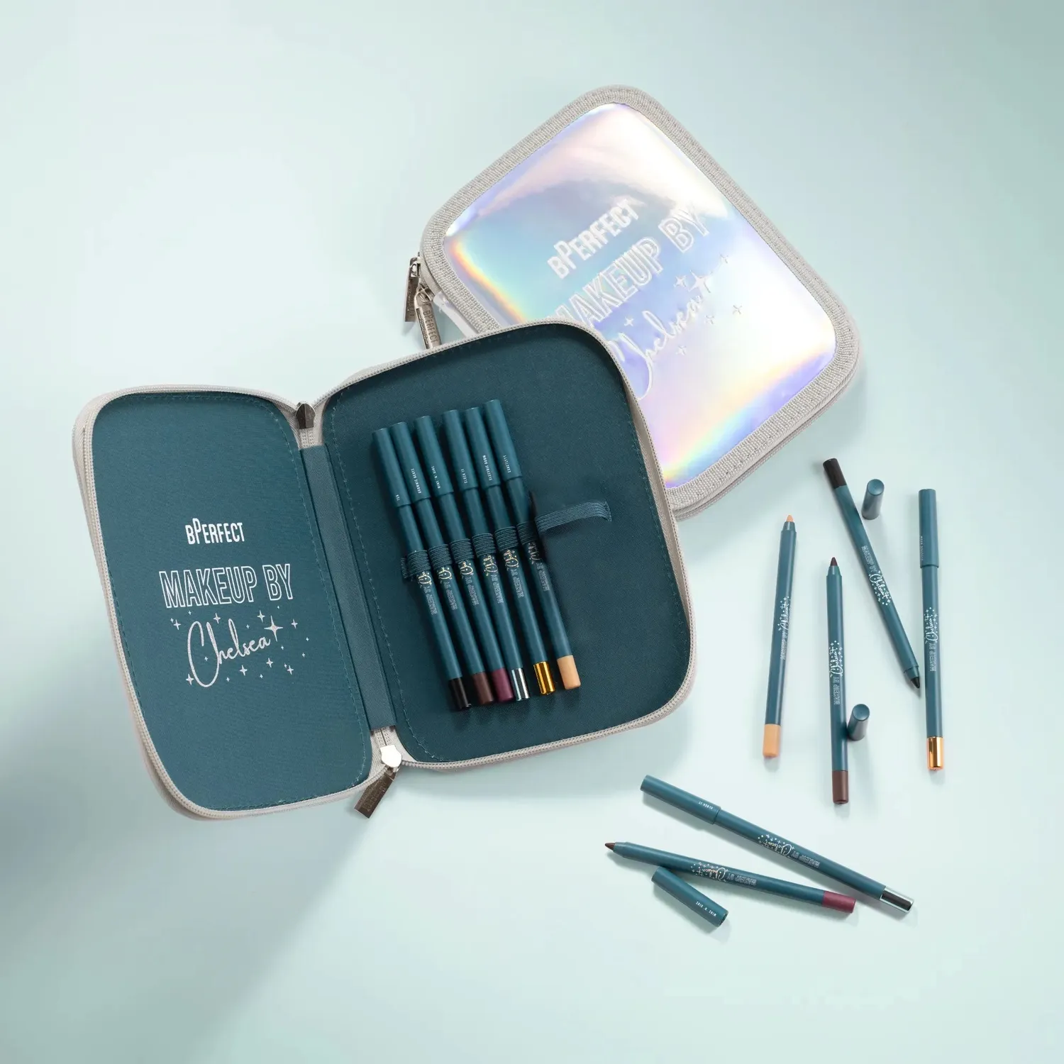 BPerfect Pencil Me In travel case etui iriserend