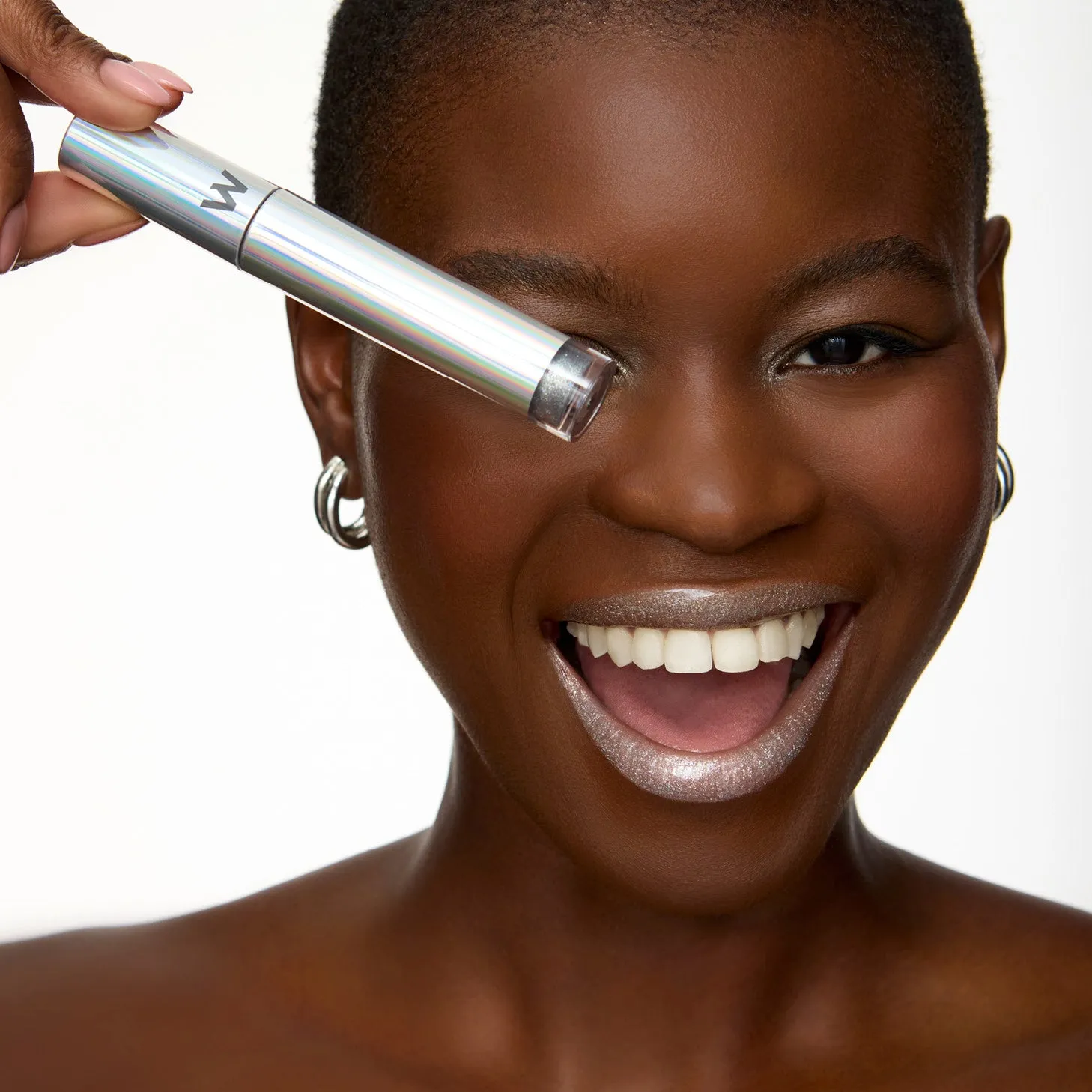 Wonderskin Wonder Blading Top Gloss lipgloss Silver Glitter