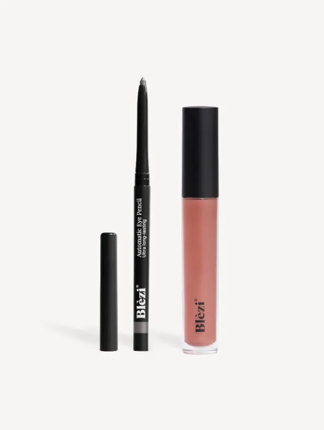 Blezi Perfect Match Kit Blonde & Bright Oogpotlood Lippenstift Set