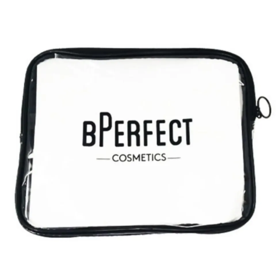 BPERFECT Large Travel make-uptas transparant 31 cm afwasbaar