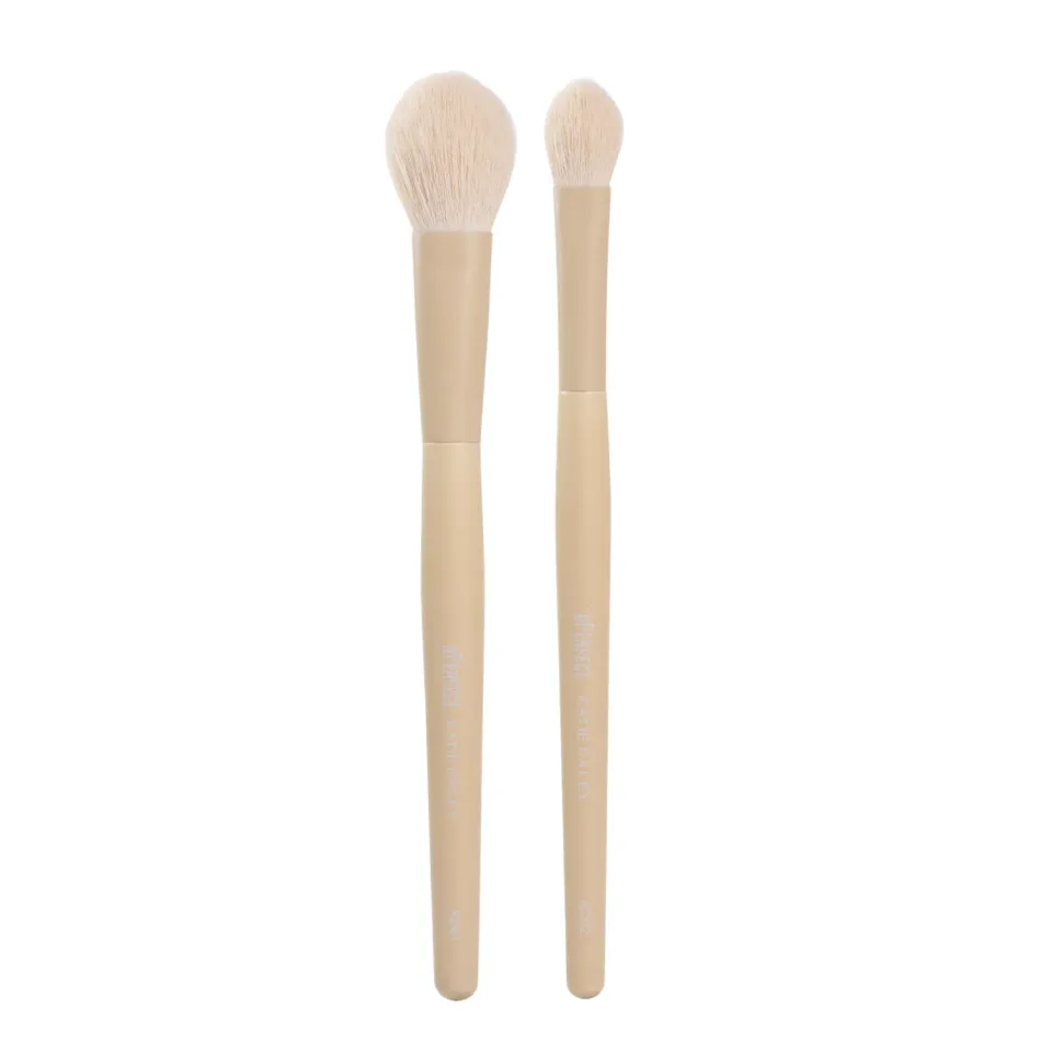 BPerfect Katie Daley Perfect Powder Setting Brush Duo vegan