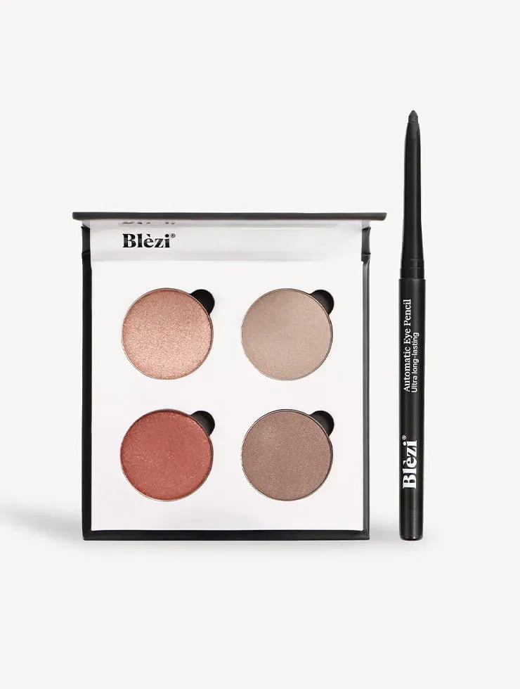 Blezi Brown Eyes Vivid Eye make-up set bruine ogen 2-delig