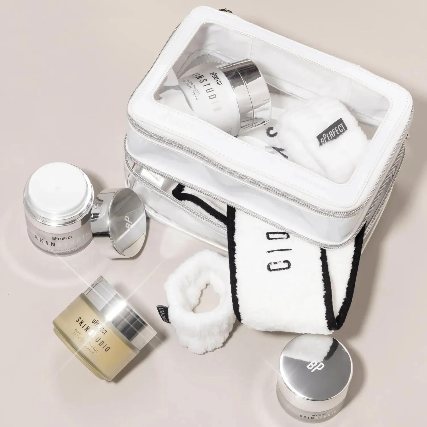 BPerfect Skin Studio Double-Layered Travel Bag toilettas waterdicht