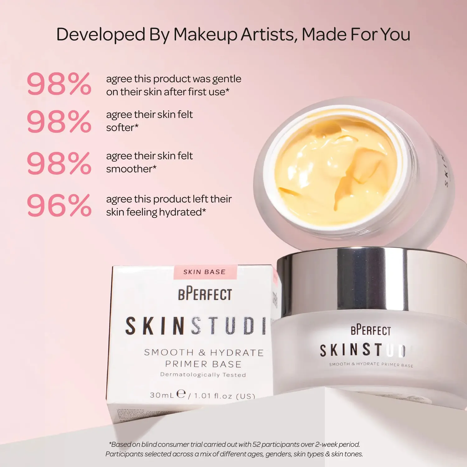 BPerfect Skin Studio Smooth & Hydrate primer 30ml poriën