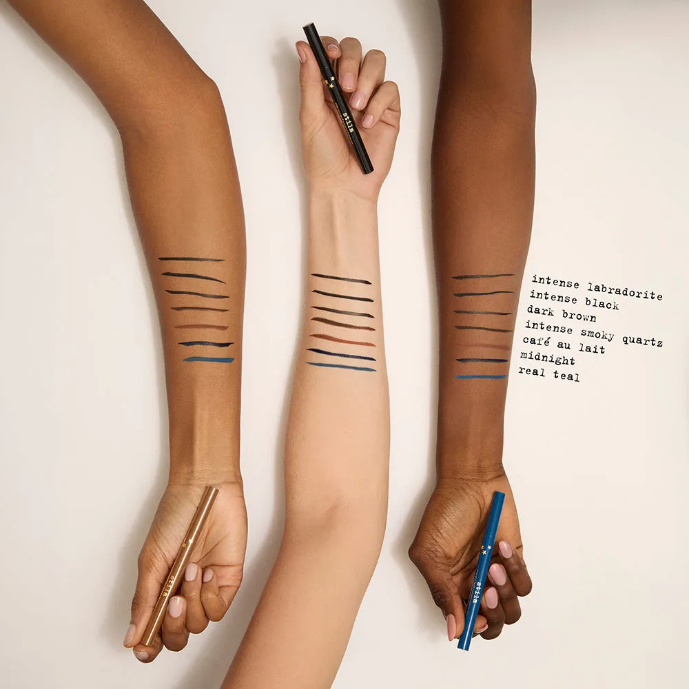 Stila Stay All Day waterproof liquid eyeliner Intense Black zwart