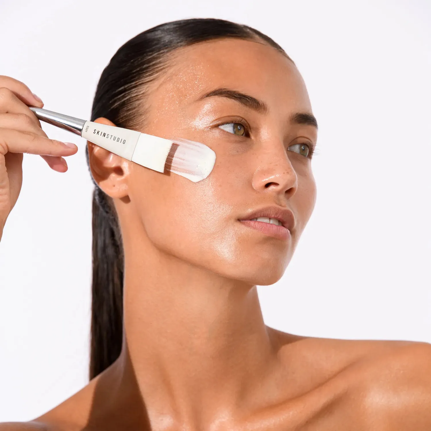 BPerfect Skin Studio SS01 skincare kwastenduo zachte dekking