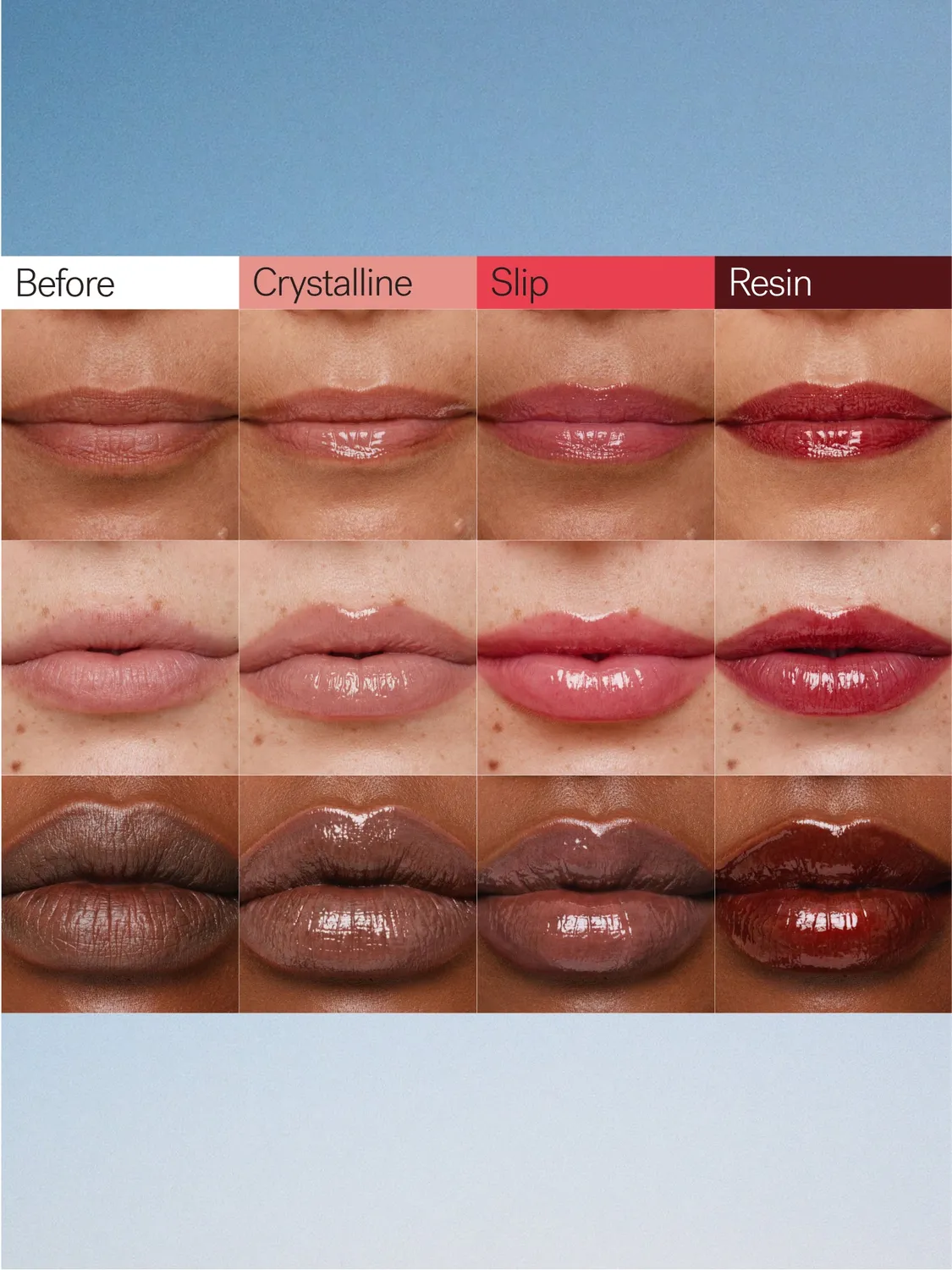 ILIA Overglaze Mini Lipgloss Trio 3x1,5 ml hydraterend