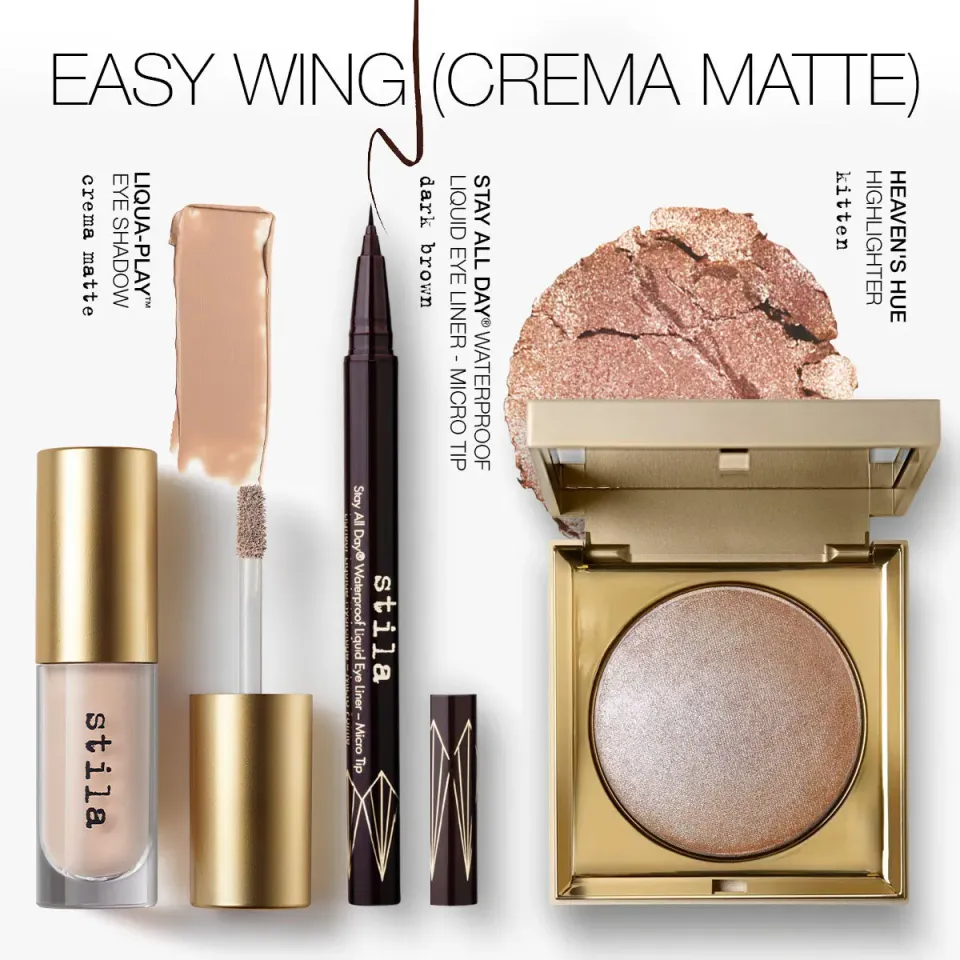 Stila Easy Wing Crema Matte oogmake-up set 3-delig