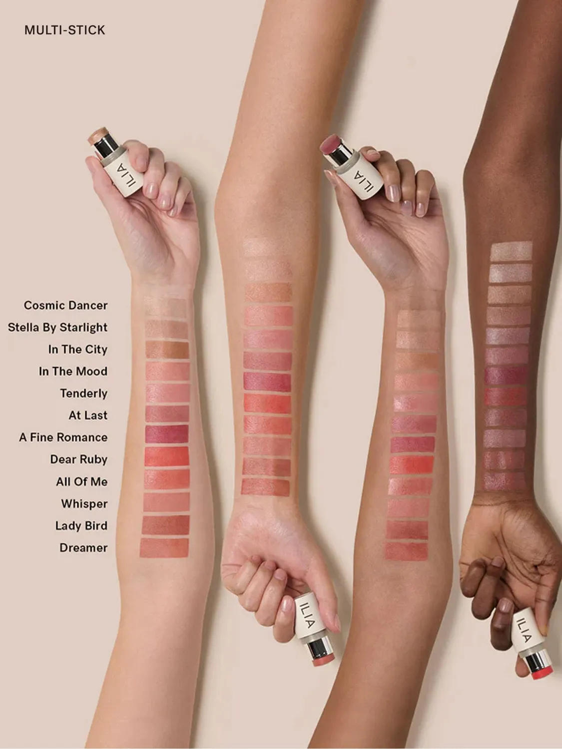 ILIA SPF-and-Go Makeup Edit make-upset SPF50 3-delig