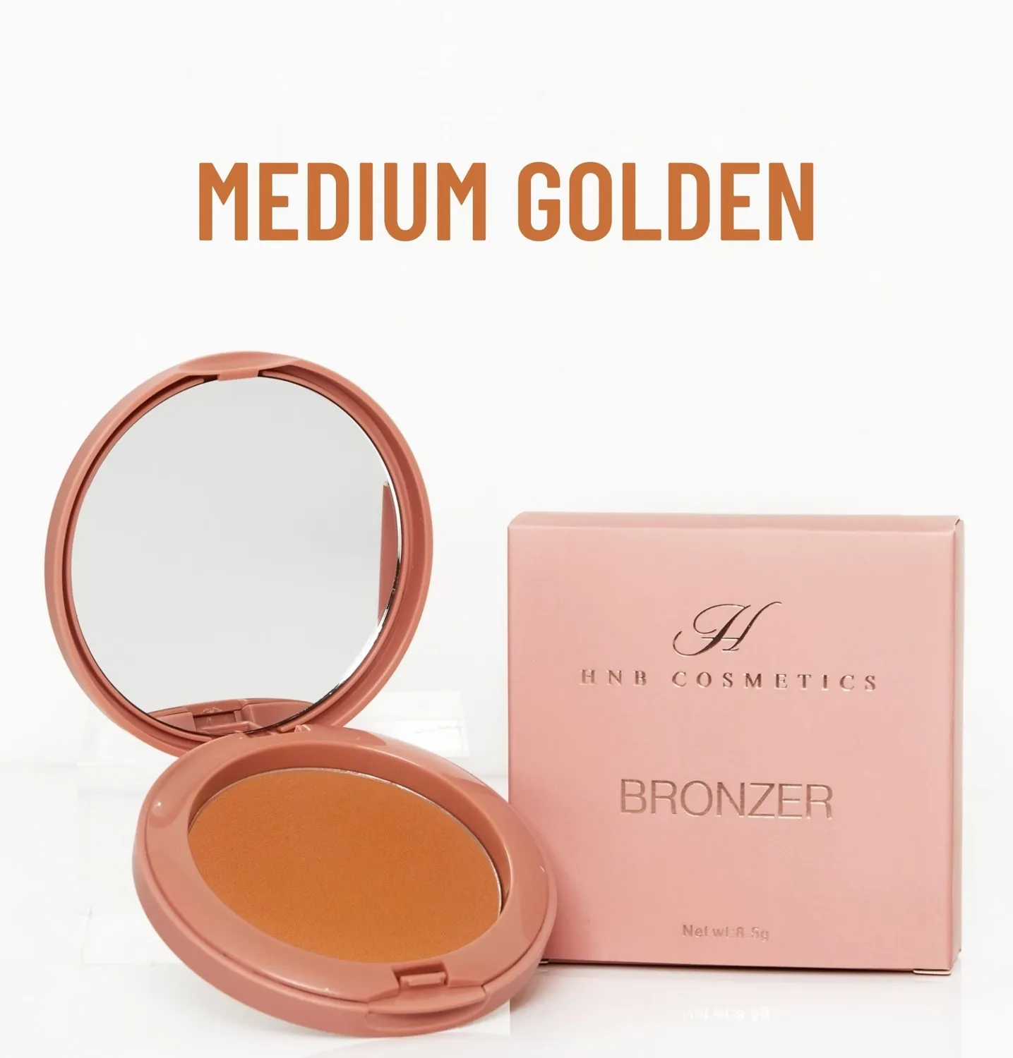 BPerfect HNB Bronzer poeder 9 tinten warm mat