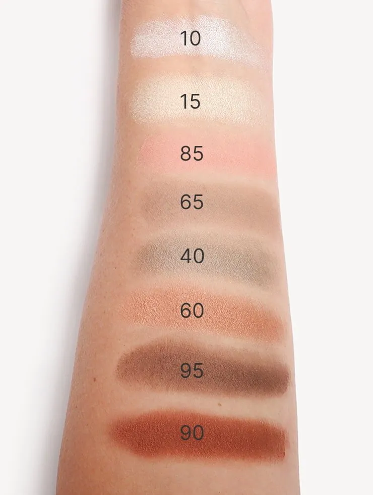 Blèzi Eyeshadow Palette oogschaduwpalette 4 vakjes