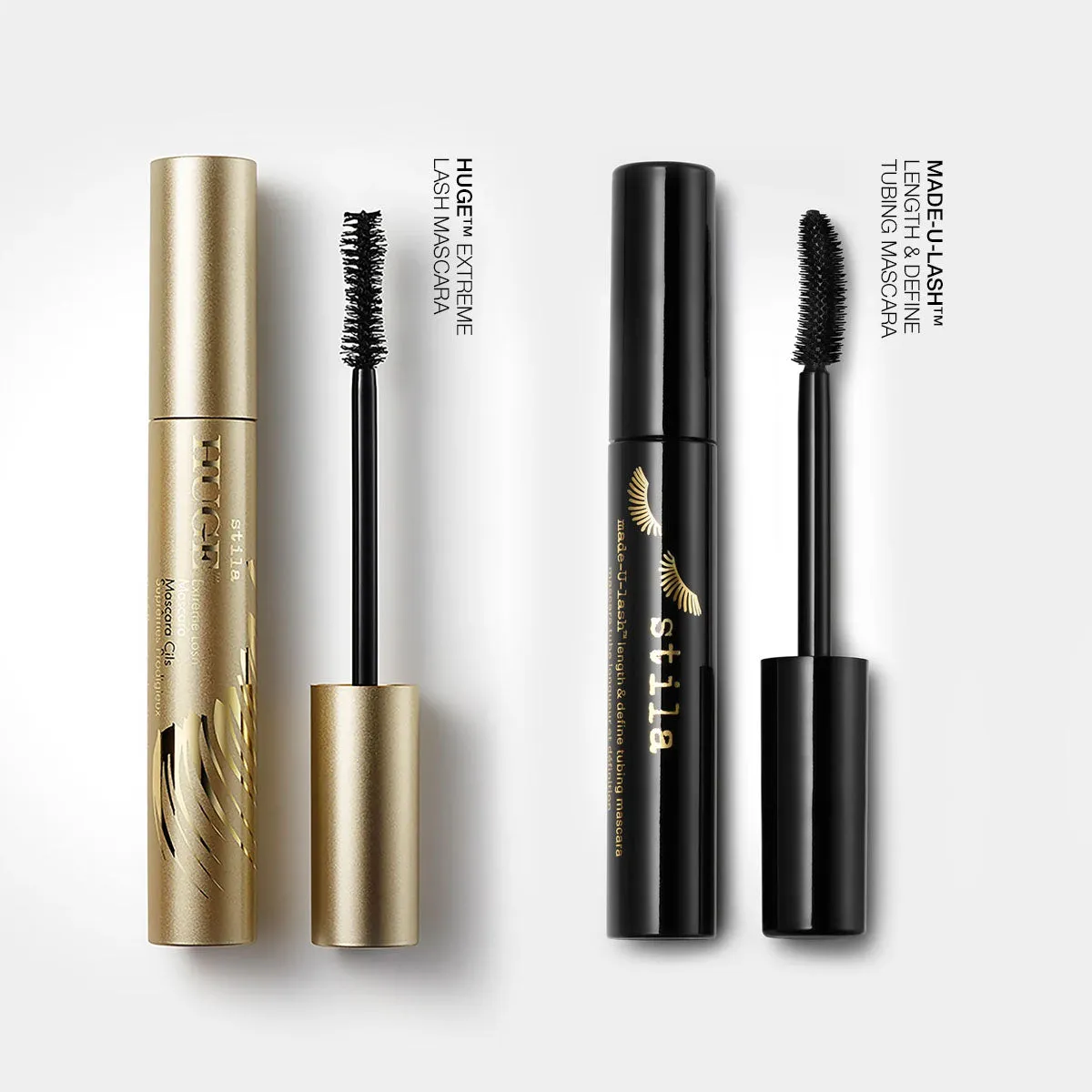 Stila Double Coat Lash mascara set Huge Made-U-Lash zwart