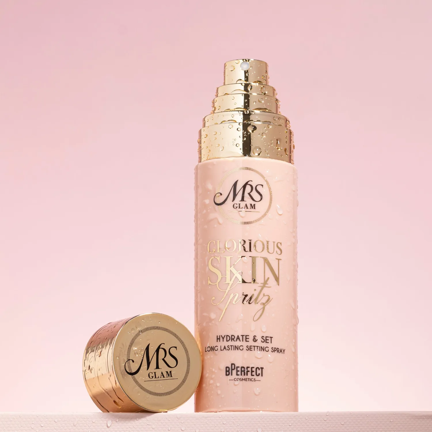 Bperfect Mrs Glam Glorious Skin Spritz setting spray 100ml hydraterend