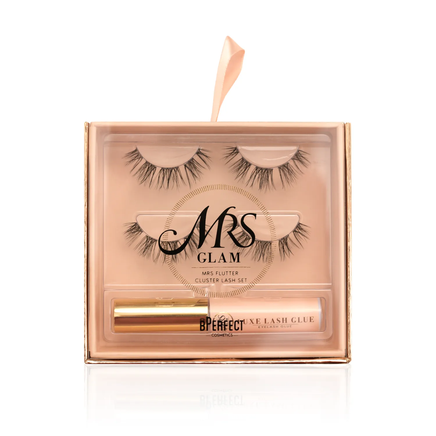 BPerfect Mrs Glam Mrs Flutter Cluster Lash Set 2 paar