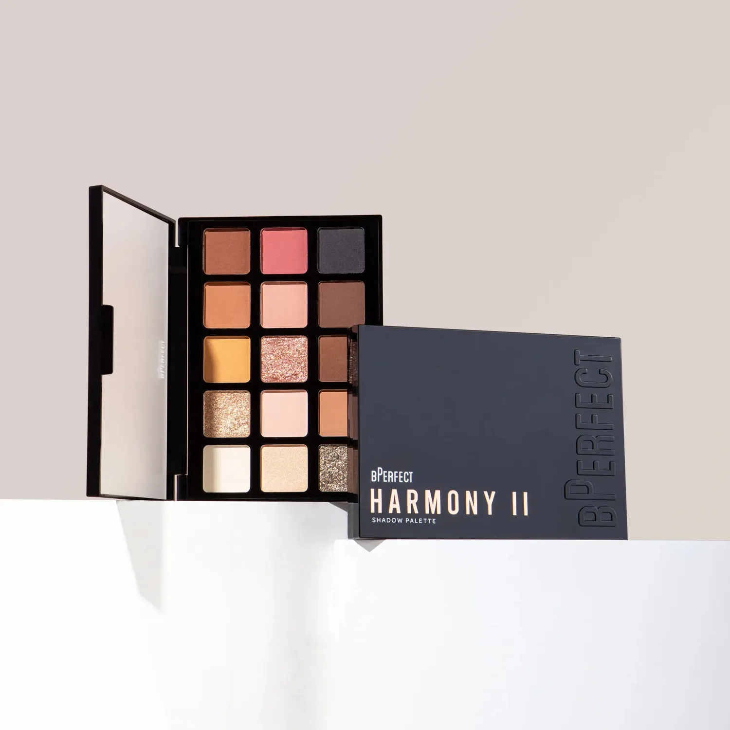 BPerfect Harmony II Shadow Palette oogschaduwpalette sterk gepigmenteerd