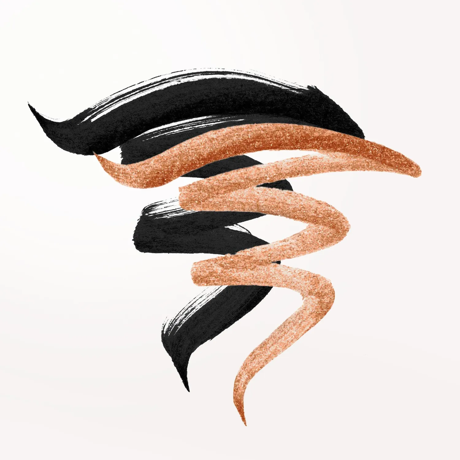 Stila Stay All Day Dual eyeliner Kitten Kosmo Intense Black