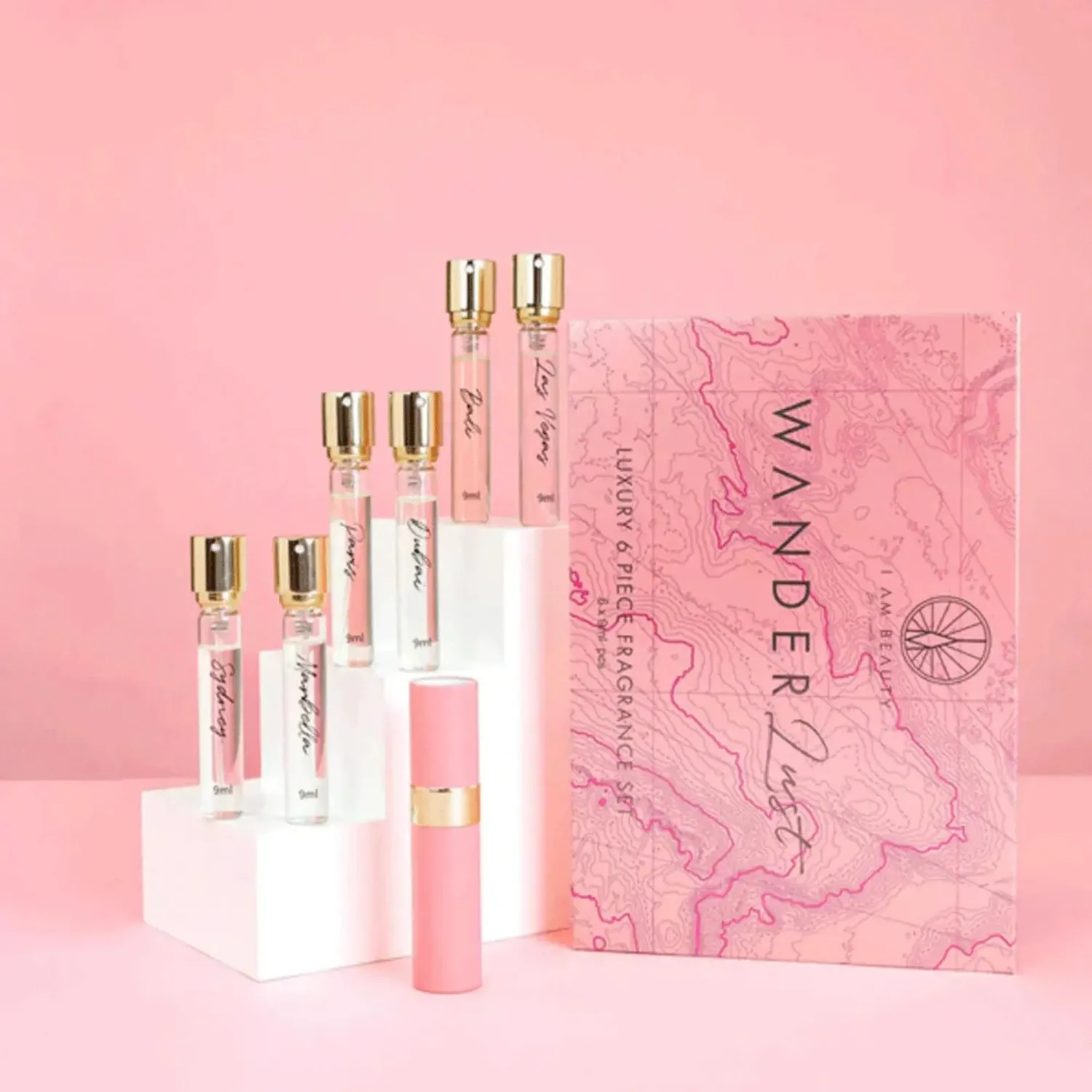 BPerfect I Am Beauty Wanderlust parfumset 6-delig luxe