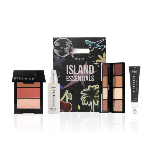 BPerfect Island Essentials make-up set 4-delig stralende huid