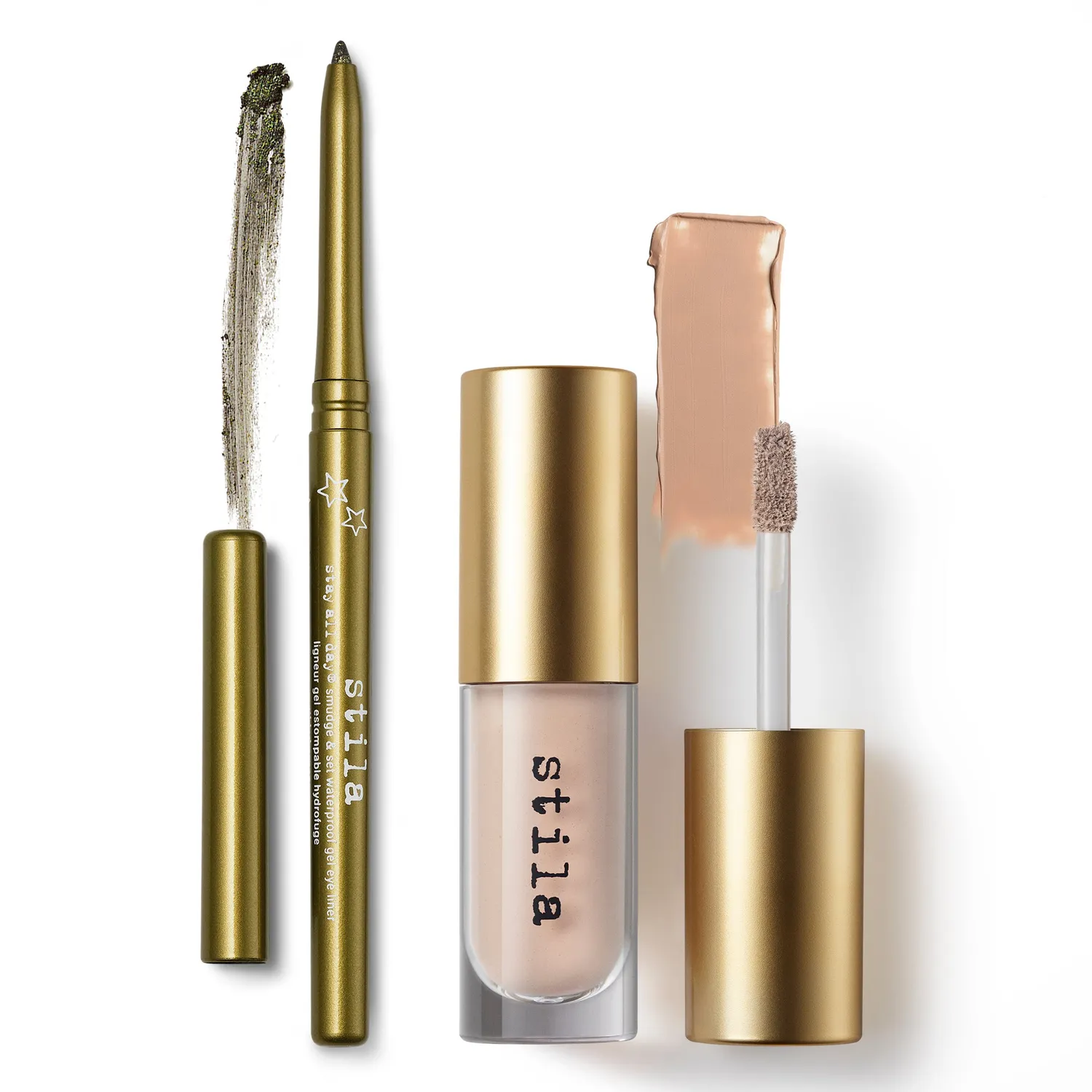 Stila Gilded Age oogmake-up set Gilded Green Crema