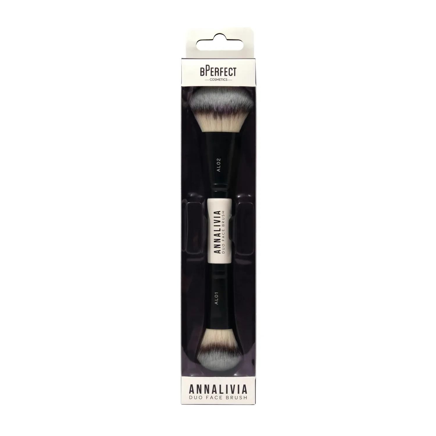 BPerfect x Annalivia Duo Face Brush blushkwast dubbelzijdig